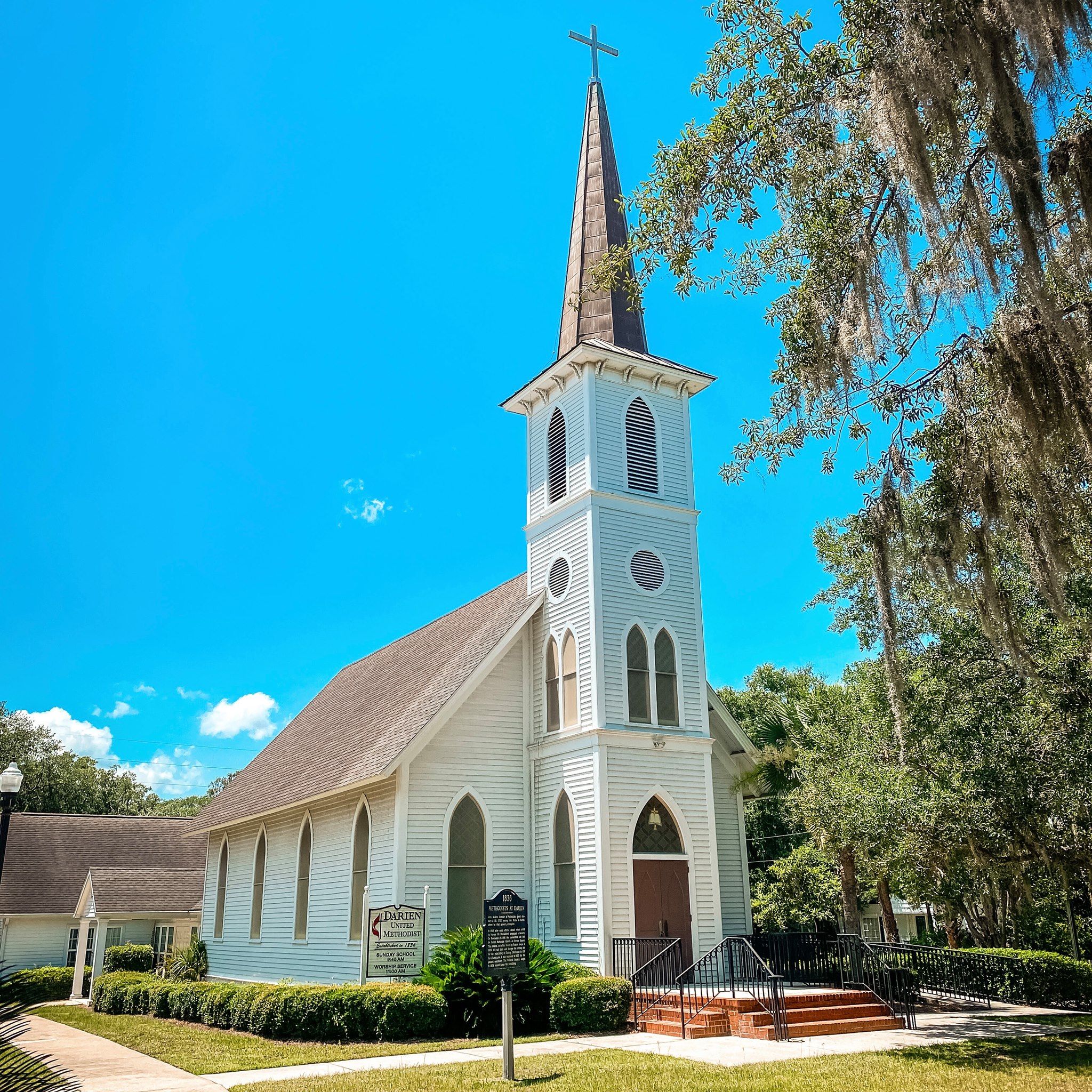 Little White Church in Darien, GA