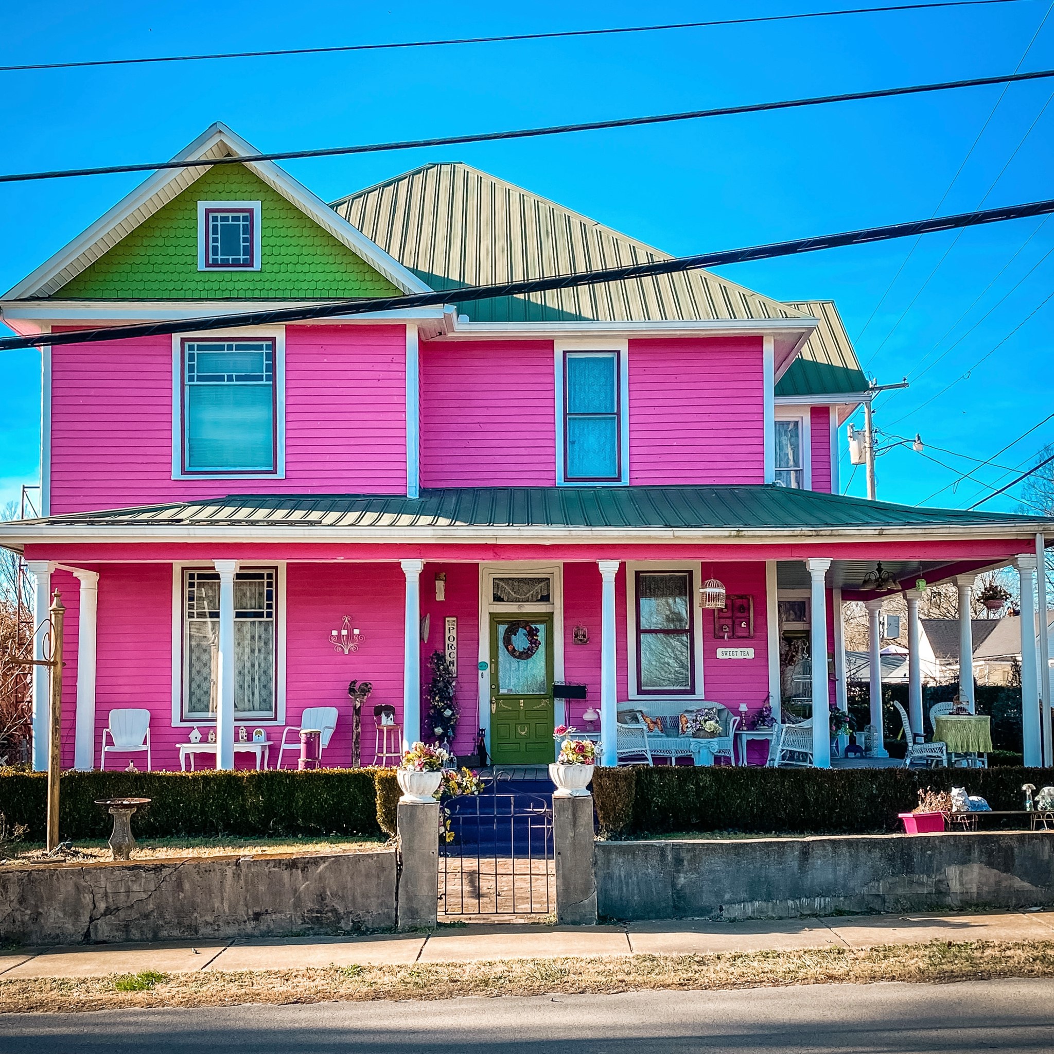 Hot Pink Mt Pleasant House
