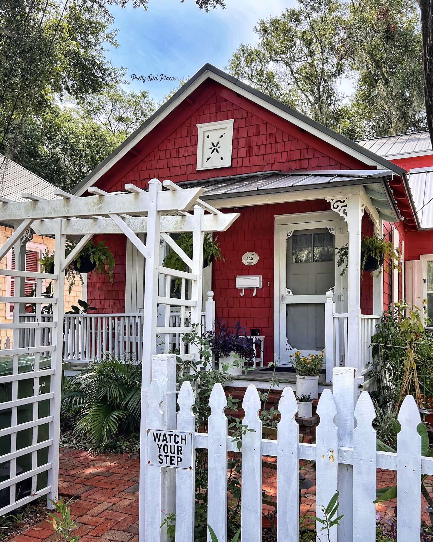 Little Red Cottage in St. Augustine